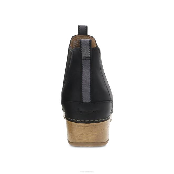 botas y botines Dansko 4FJX225 beca mujer pull up aceitado negro - Image 4