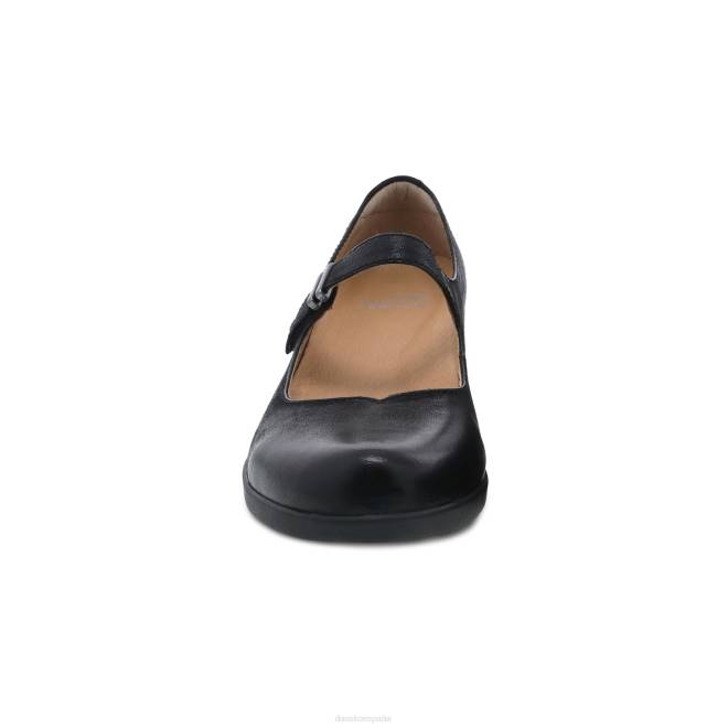 Mary Janes Dansko 4FJX156 calista mujer nubuck negro bruñido - Image 3