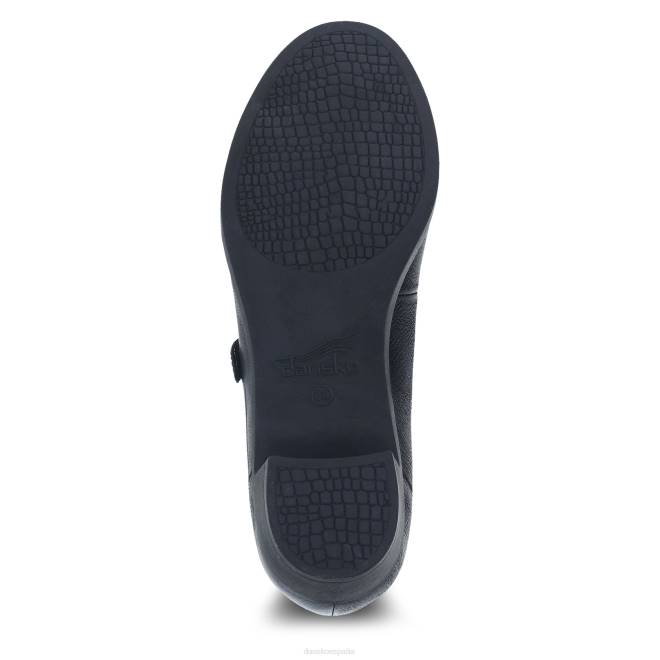 Mary Janes Dansko 4FJX156 calista mujer nubuck negro bruñido - Image 6