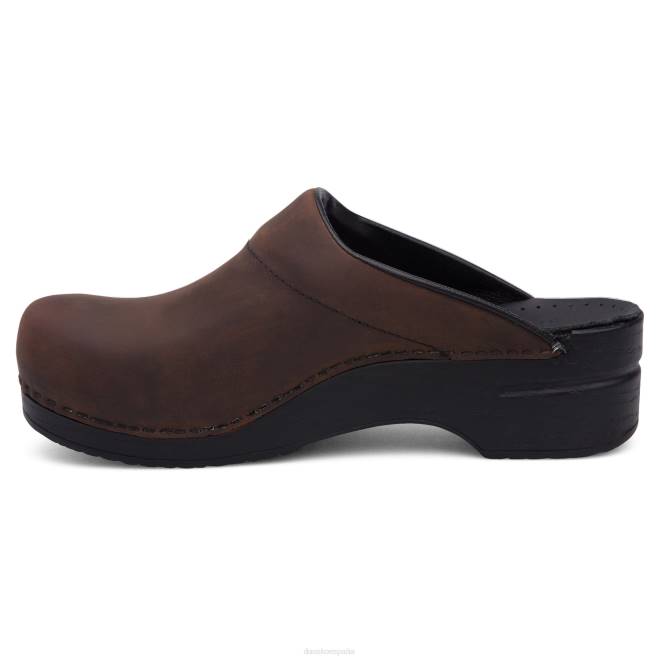 mocasines y slip-on Dansko 4FJX279 carlos hombres marrón antiguo aceitado - Image 2