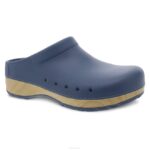 mules y slip-ons Dansko 4FJX163 Kane mujer azul
