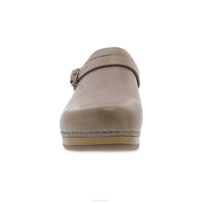 mules y slip-ons Dansko 4FJX168 baya mujer ostra molida bruñida - Image 3