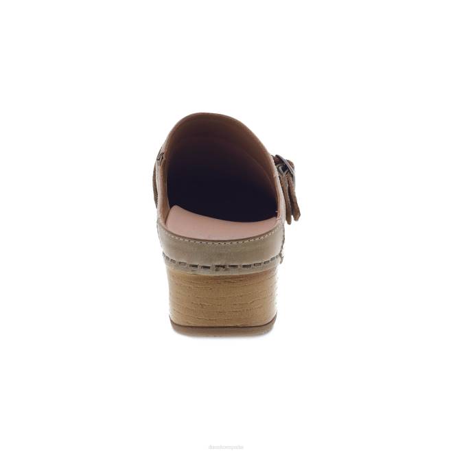 mules y slip-ons Dansko 4FJX168 baya mujer ostra molida bruñida - Image 4