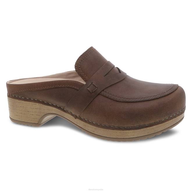 mules_y_slip_ons_dansko_4fjx175_bel_mujer_marron_aceitado_pull_up.jpg mules y slip-ons Dansko 4FJX175 bel mujer marrón aceitado pull up - Image 1
