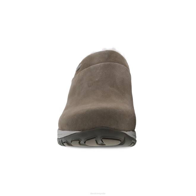 mules y slip-ons Dansko 4FJX180 párroco mujer gamuza de nuez - Image 3