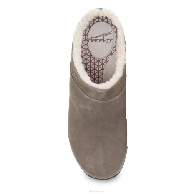 mules y slip-ons Dansko 4FJX180 párroco mujer gamuza de nuez - Image 5