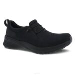 mules y slip-ons Dansko 4FJX191 marlee mujer malla negra