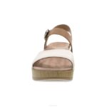 sandalias Dansko 4FJX113 Marjory mujer napa abatanada marfil - Image 3