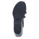 sandalias Dansko 4FJX116 adison mujer cuero esmaltado negro - Image 6