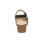 sandalias Dansko 4FJX120 estación mujer grano completo negro - Image 4