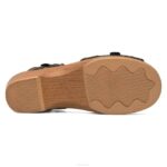 sandalias Dansko 4FJX120 estación mujer grano completo negro - Image 6