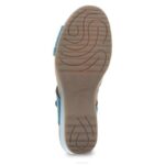 sandalias Dansko 4FJX122 Ana mujer cuero esmaltado verde azulado - Image 6