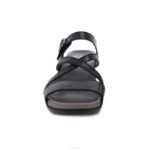 sandalias Dansko 4FJX123 Ana mujer cuero esmaltado negro - Image 3