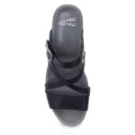 sandalias Dansko 4FJX123 Ana mujer cuero esmaltado negro - Image 5