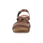 sandalias Dansko 4FJX124 Ana mujer cuero bronceado - Image 4