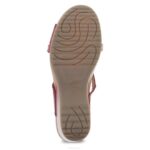 sandalias Dansko 4FJX125 Ana mujer cuero vidriado rojo - Image 6