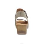 sandalias Dansko 4FJX128 tiana mujer nubuck caqui bruñido - Image 4