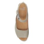 sandalias Dansko 4FJX128 tiana mujer nubuck caqui bruñido - Image 5