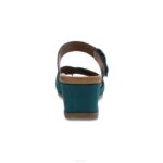 sandalias Dansko 4FJX129 Aubree mujer nubuck verde azulado - Image 4