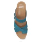sandalias Dansko 4FJX129 Aubree mujer nubuck verde azulado - Image 5