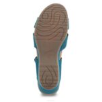 sandalias Dansko 4FJX129 Aubree mujer nubuck verde azulado - Image 6