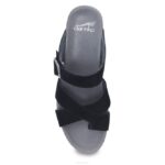 sandalias Dansko 4FJX130 Aubree mujer nubuck negro - Image 5