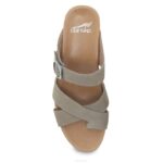 sandalias Dansko 4FJX131 Aubree mujer nubuck topo - Image 5