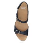 sandalias Dansko 4FJX134 Tricia mujer negro fresado bruñido - Image 5