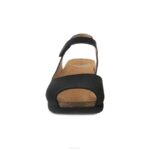 sandalias Dansko 4FJX143 marcy mujer Nubuck molido negro - Image 3