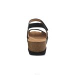 sandalias Dansko 4FJX143 marcy mujer Nubuck molido negro - Image 4