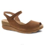 sandalias Dansko 4FJX144 marcy mujer nubuck bronceado