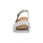 sandalias Dansko 4FJX145 marcy mujer nubuck molido marfil - Image 3