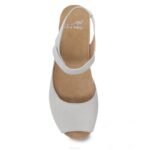 sandalias Dansko 4FJX145 marcy mujer nubuck molido marfil - Image 5