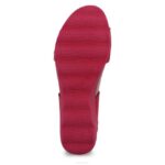 sandalias Dansko 4FJX146 loco mujer nubuck fresado rojo - Image 6