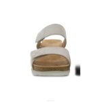 sandalias Dansko 4FJX148 loco mujer nubuck molido marfil - Image 3