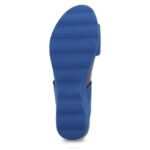 sandalias Dansko 4FJX149 loco mujer Nubuck fresado azul - Image 6