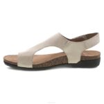 sandalias Dansko 4FJX60 reece mujer lino fresado bruñido - Image 2