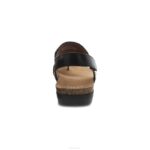 sandalias Dansko 4FJX61 reece mujer negro ceroso bruñido - Image 4