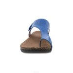 sandalias Dansko 4FJX62 reece mujer bruñido ceroso azul - Image 3