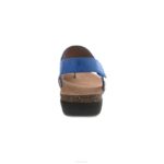 sandalias Dansko 4FJX62 reece mujer bruñido ceroso azul - Image 4