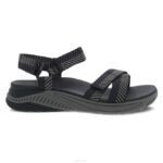 sandalias Dansko 4FJX68 Racquel mujer cinta de espiga negra - Image 2