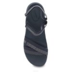 sandalias Dansko 4FJX68 Racquel mujer cinta de espiga negra - Image 6
