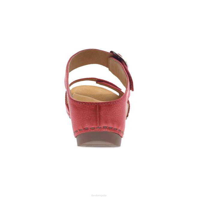 sandalias Dansko 4FJX79 tania mujer coral fresado bruñido - Image 4