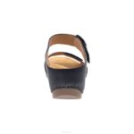 sandalias Dansko 4FJX81 tania mujer negro fresado bruñido - Image 5