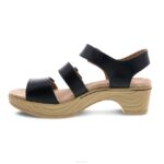 sandalias Dansko 4FJX83 malena mujer becerro liso negro - Image 2