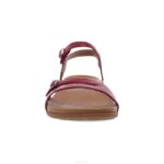 sandalias Dansko 4FJX87 janelle mujer cuero vidriado rojo - Image 5