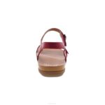 sandalias Dansko 4FJX87 janelle mujer cuero vidriado rojo - Image 6