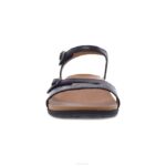 sandalias Dansko 4FJX89 janelle mujer cuero esmaltado negro - Image 4