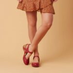 sandalias Dansko 4FJX94 tiffani mujer rojo fresado bruñido - Image 6