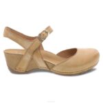 sandalias Dansko 4FJX95 tiffani mujer bronceado fresado bruñido - Image 2